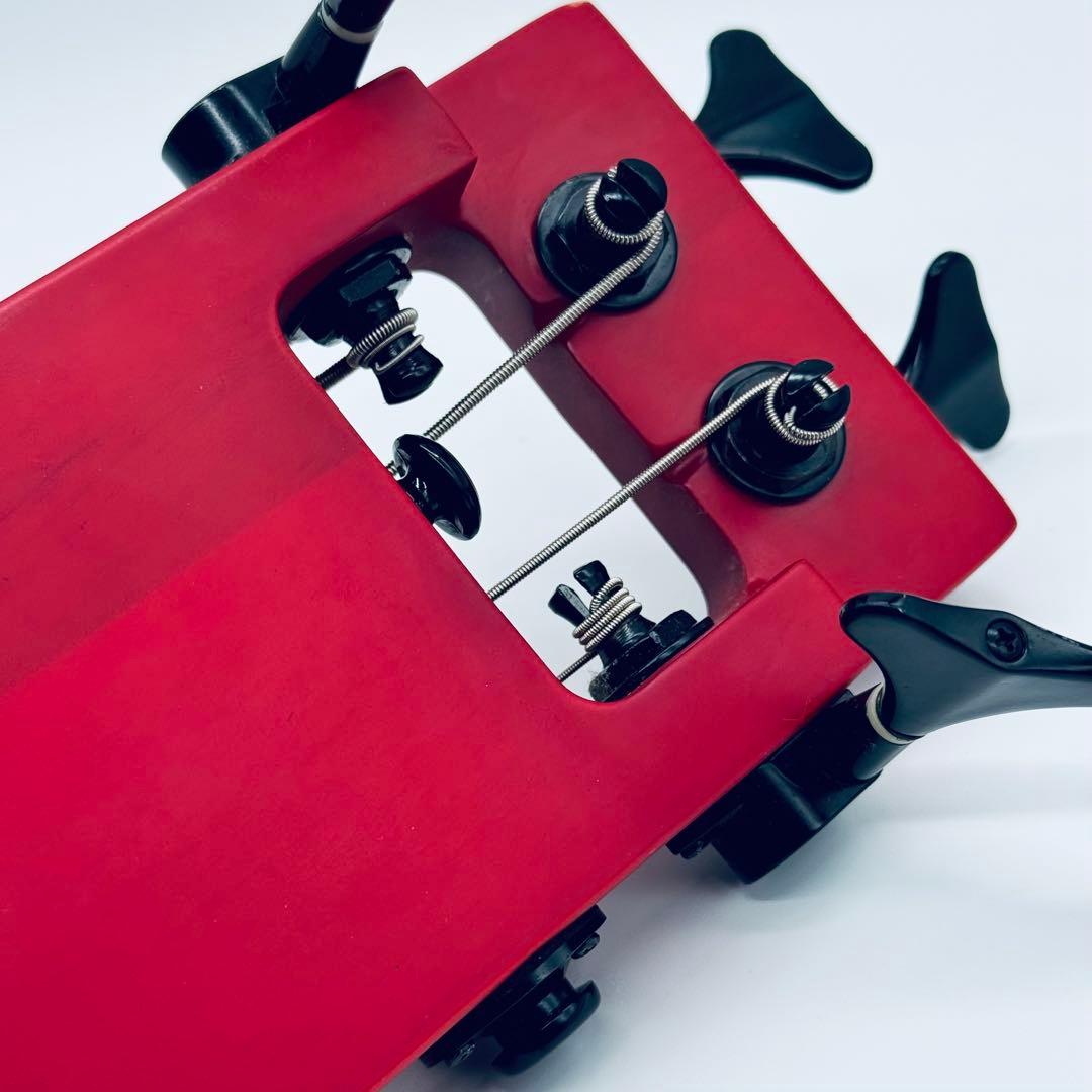 AnyGig エニィギグ 赤 トラベルベース エレキベース 現状品