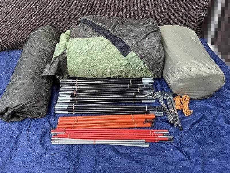 ロゴス neos PANELスクリーンドゥーブルXL 2ルーム マット付き