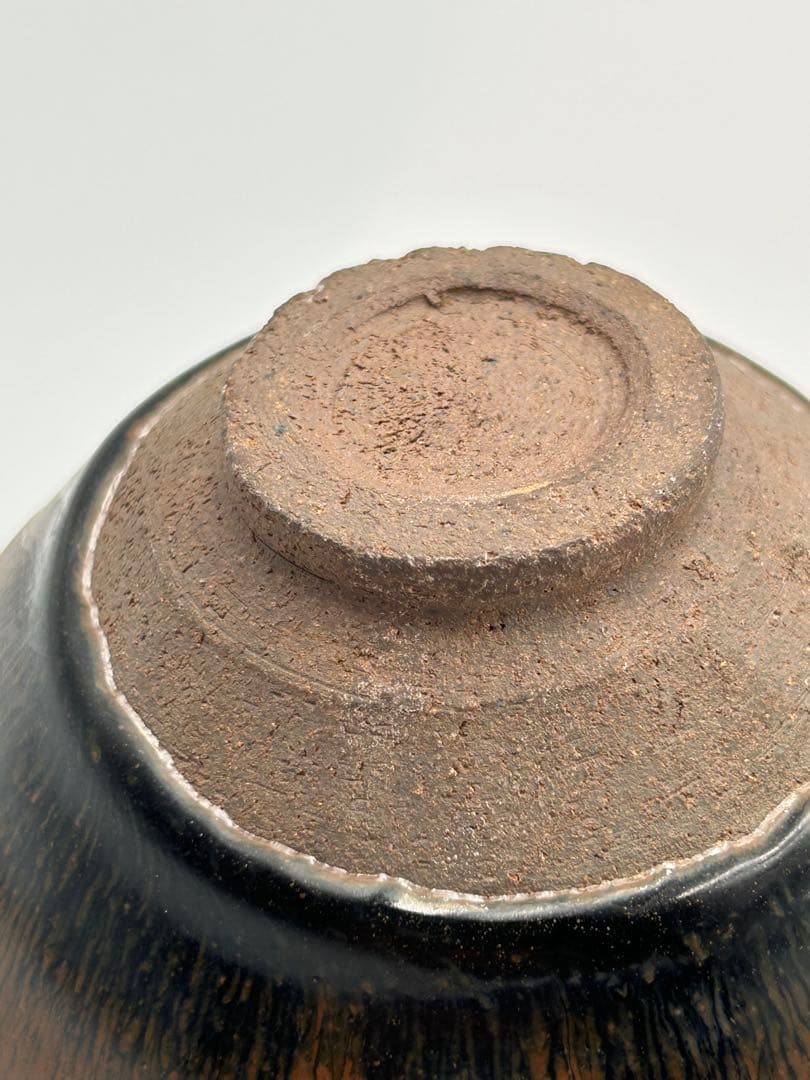 ★0010　宋時代　建窯 兎豪天目茶碗★茶道具 茶器 唐物天目 中国美術