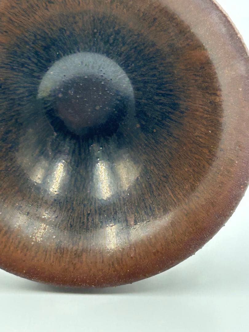 ★0010　宋時代　建窯 兎豪天目茶碗★茶道具 茶器 唐物天目 中国美術