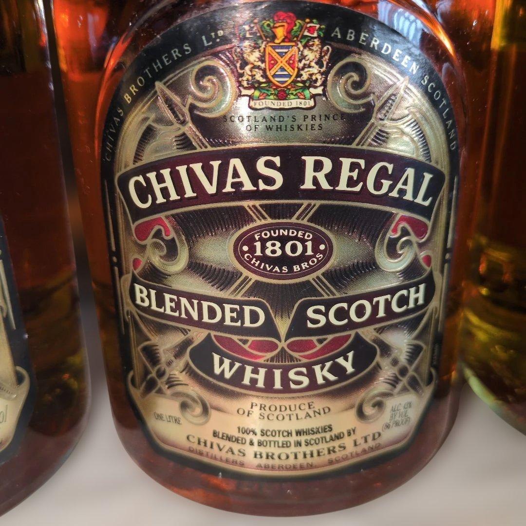 【1000ml×3本！】CHIVAS REGAL シーバスリーガル12年　未開栓
