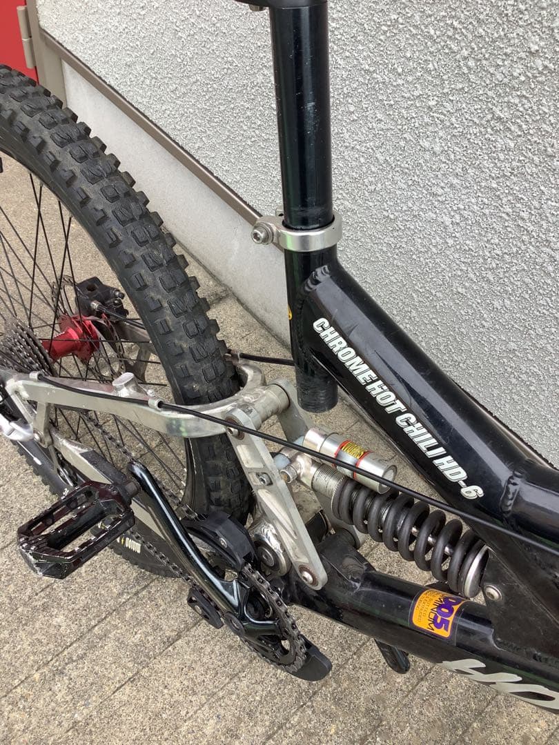 ホットチリDH-6 アルミフレーム hot chili マウンテンバイク 26