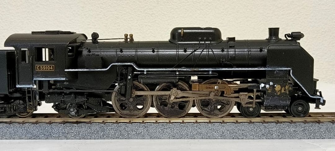 HO、カツミ、 C59蒸気機関車、メンテナンス済