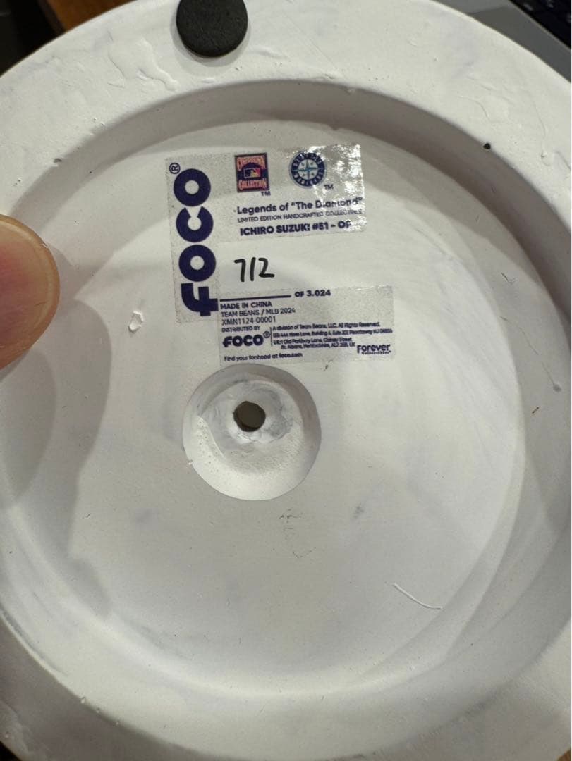 イチロー MLB公式・限定 ボブルヘッド(記念台座付) 世界限定3000個完売品