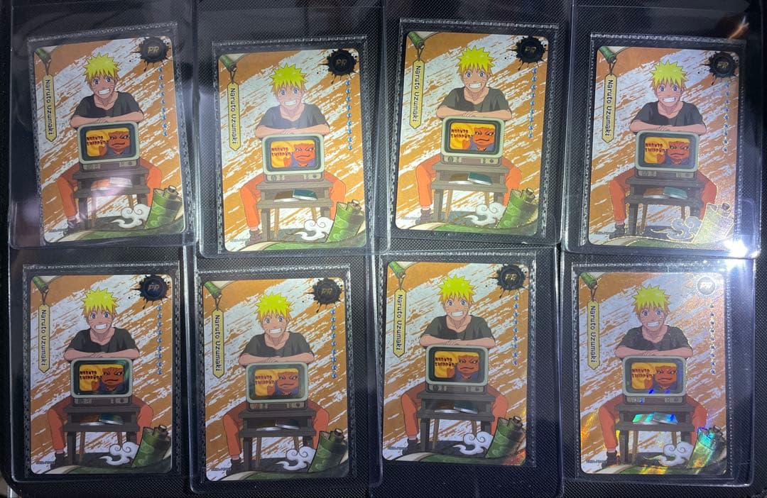 PSAマガジン ナルト NARUTO カード 未開封 うずまきナルト 8枚セット