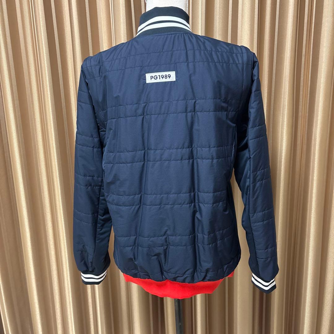 ◇新品◇PEARLY GATES リバーシブル中綿レディースジャケット　ネイビー