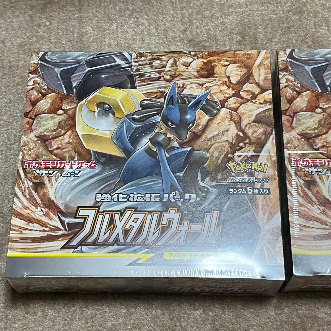 5834 ポケモン　フルメタルウォール　BOX シュリンク付き　未開封 2箱