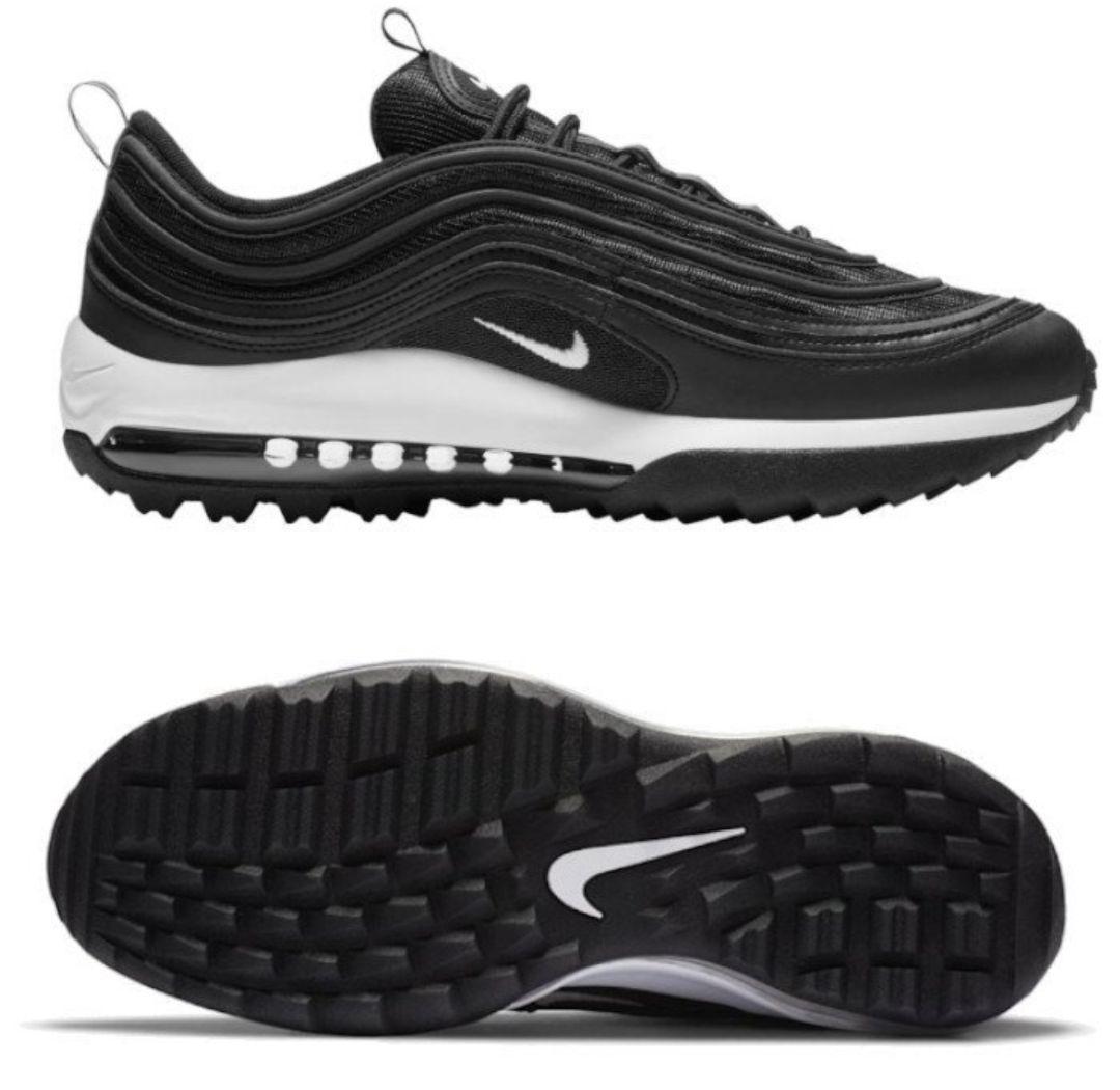 値下げ【超レア】ナイキNIKEエアマックス97Golf/28.0cm/ブラック
