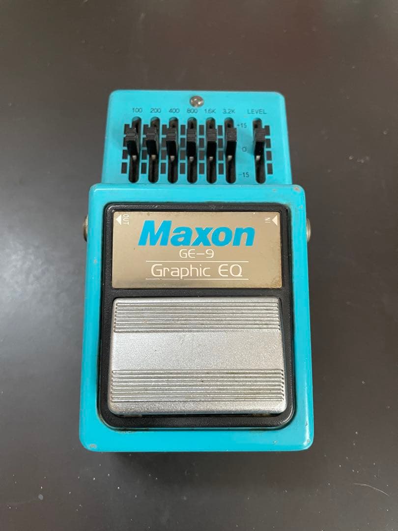 Maxon GE-9 Graphic EQ 80年代ビンテージエフェクター