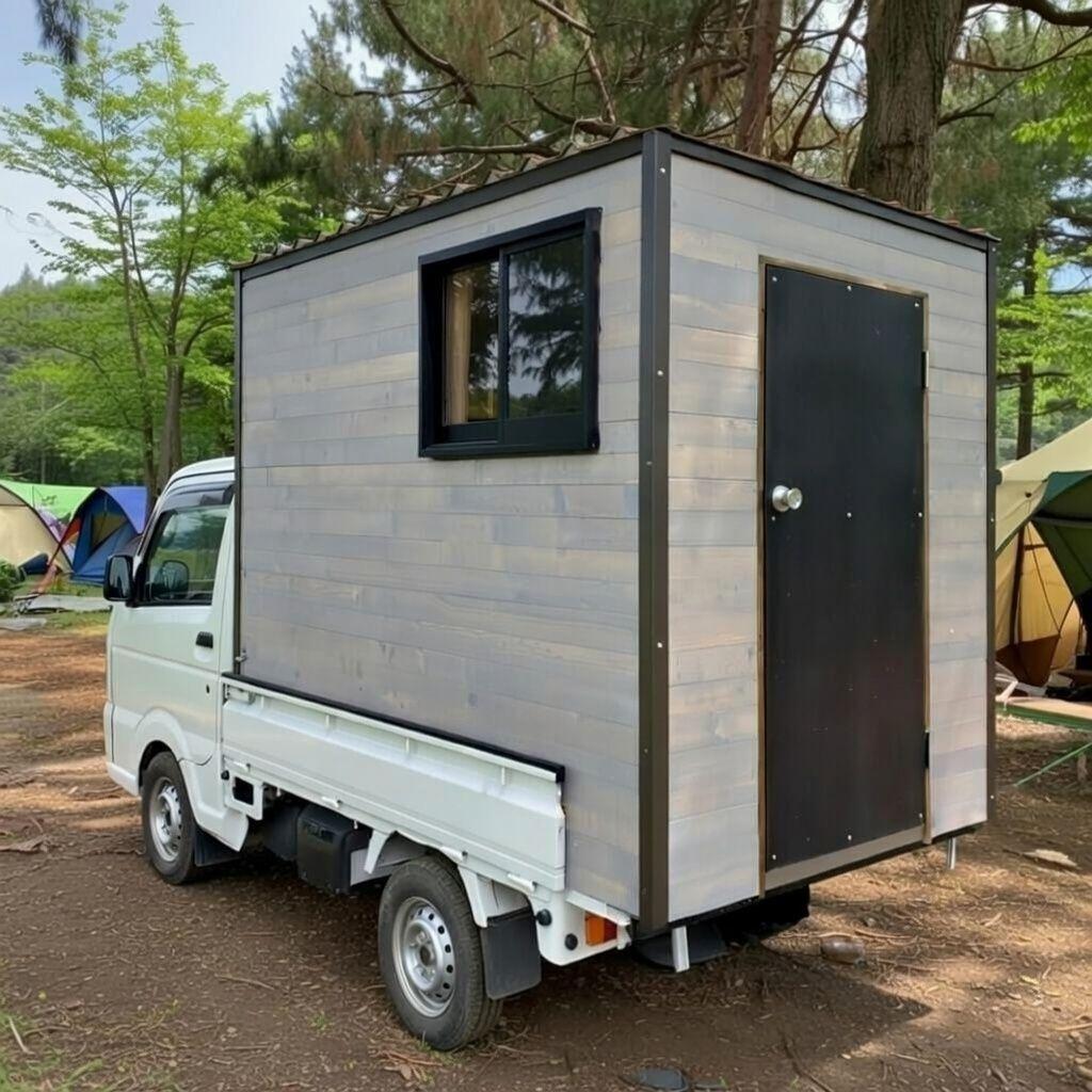 キャンピングカー キャンピングシェル モバイルハウス