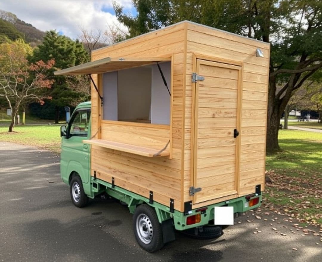 キャンピングカー キャンピングシェル モバイルハウス