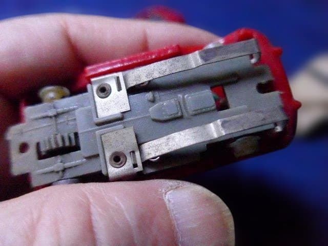 とても貴重なスロットルカー4台+1台（シャーシなし）ジャンク