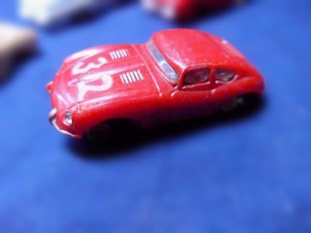 とても貴重なスロットルカー4台+1台（シャーシなし）ジャンク