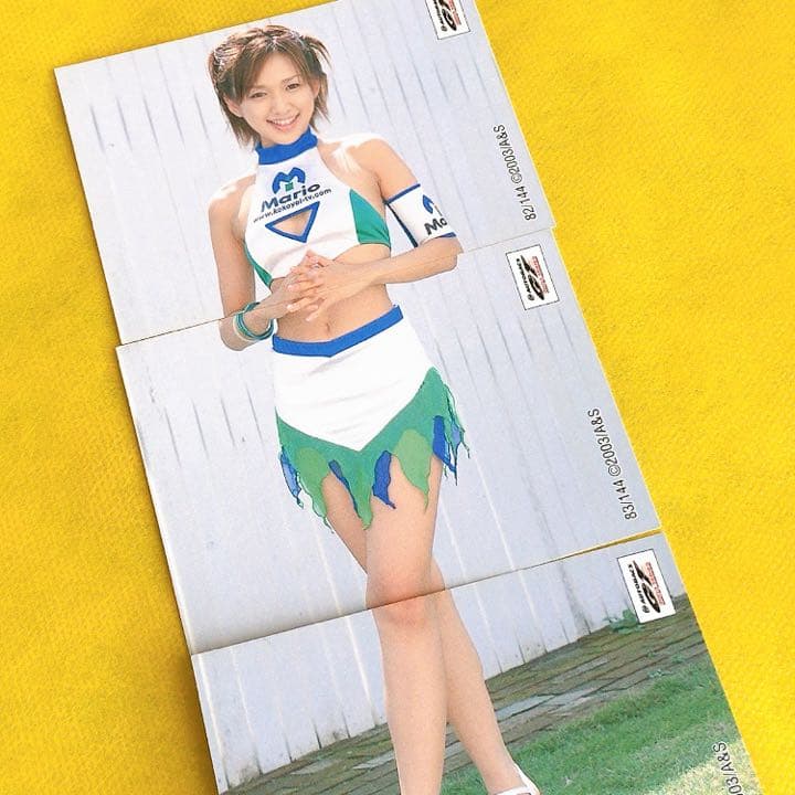 大石理沙　大石里紗　マリオレーシングギャルズ　レースクィーン　SBQプレミアム