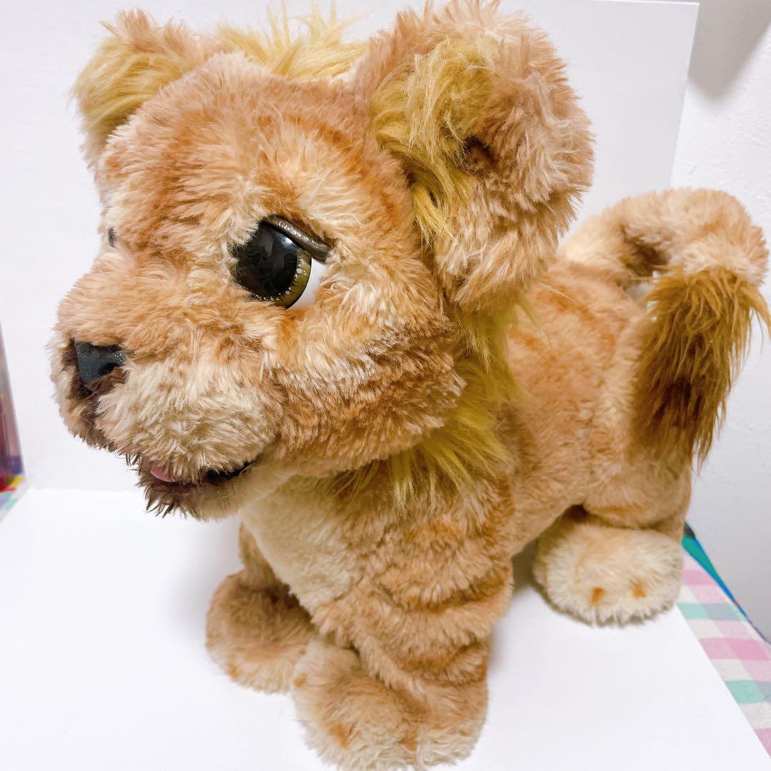 ライオンキング　シンバ　ファーリアル　トーキング　ぬいぐるみ　アメトイ