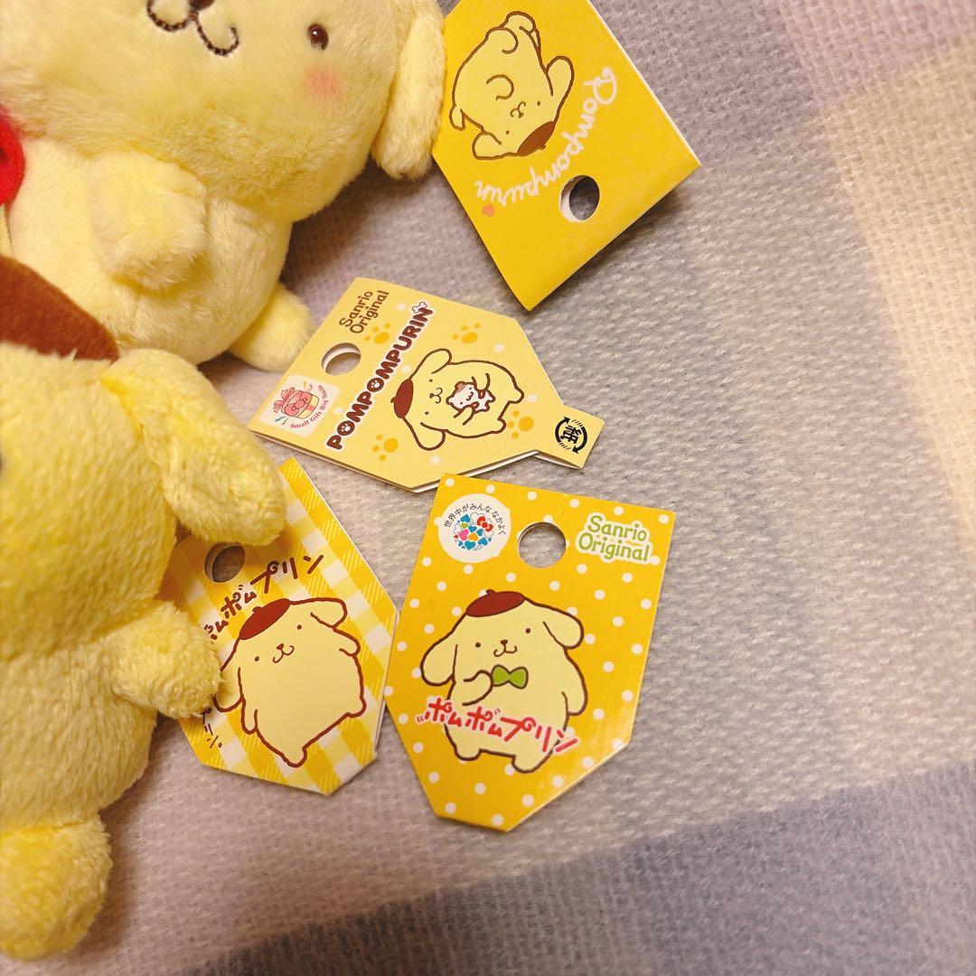 ポムポムプリン　マスコット　6個まとめ