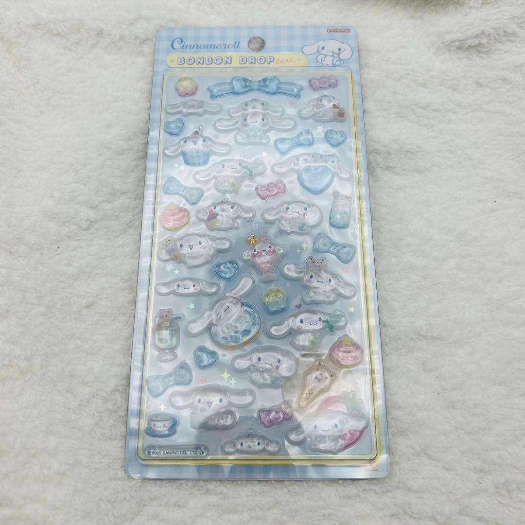 新品未開封 正規品 ボンボンドロップシール シナモン+ディズニー8種セット