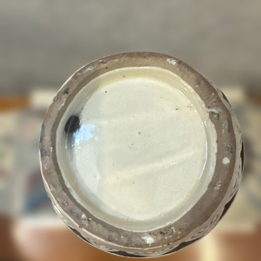 壺屋焼.エジプト紋.化粧土.掻き落とし.新品