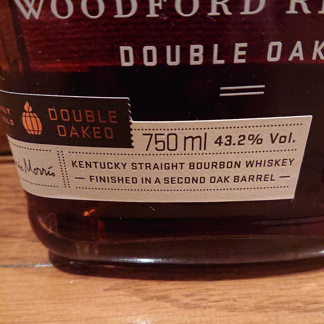 ウッドフォードリザーブ ダブルオークWOODFORDRESERVE バーボン