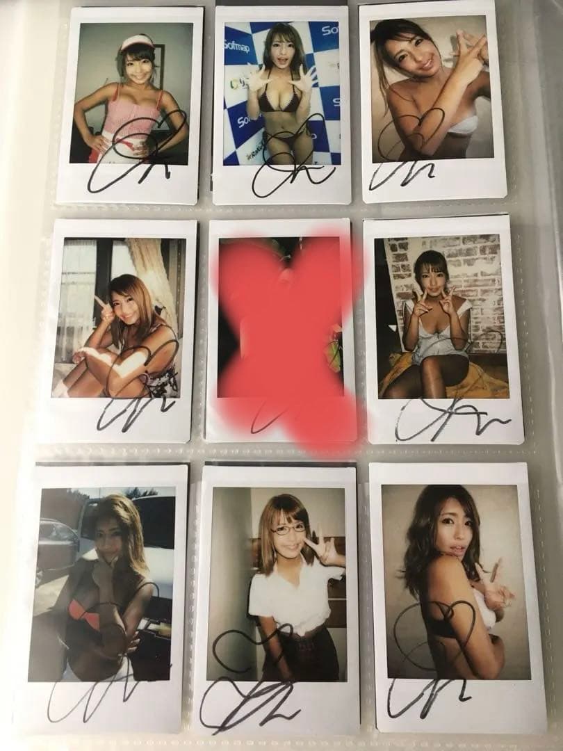［美品］橋本梨菜直筆サインチェキセット2