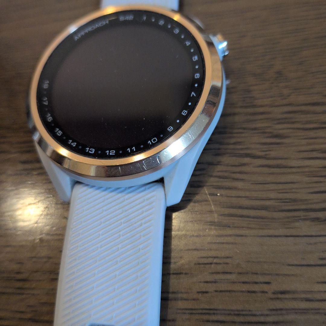 Garmin Approach S42 ホワイト/ローズゴールド