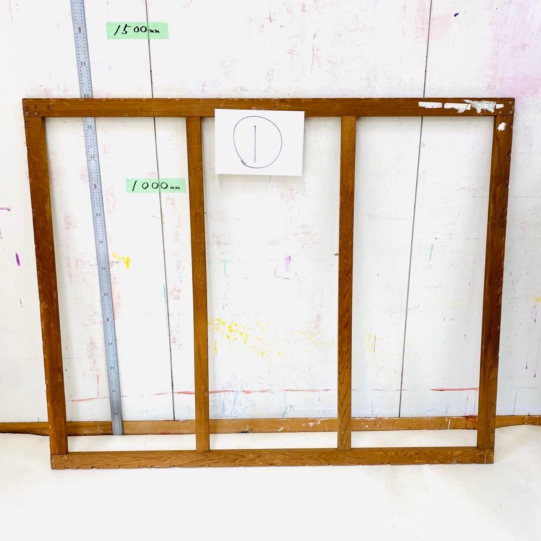 絵画用 木枠 キャンバス枠 F100号 杉材 KISO刻印 良品 送料込み ①