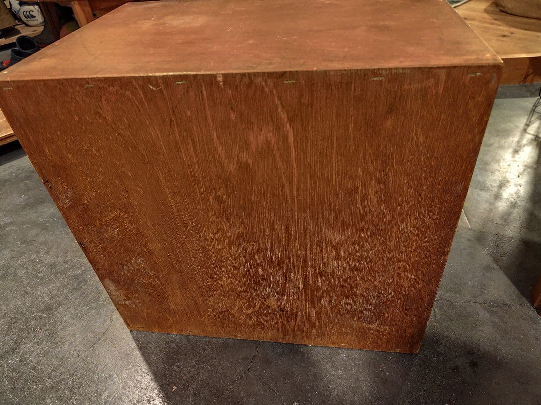 週末のみ値下げ☆　レトロ　木製　引き出し収納　アンティーク　ミシン糸　書類にも