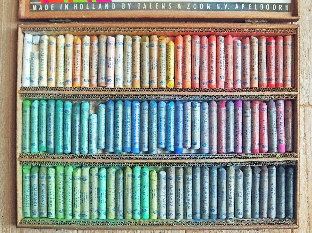 ターレンス レンブラント REMBRANDT ソフトパステル100本セット 中古