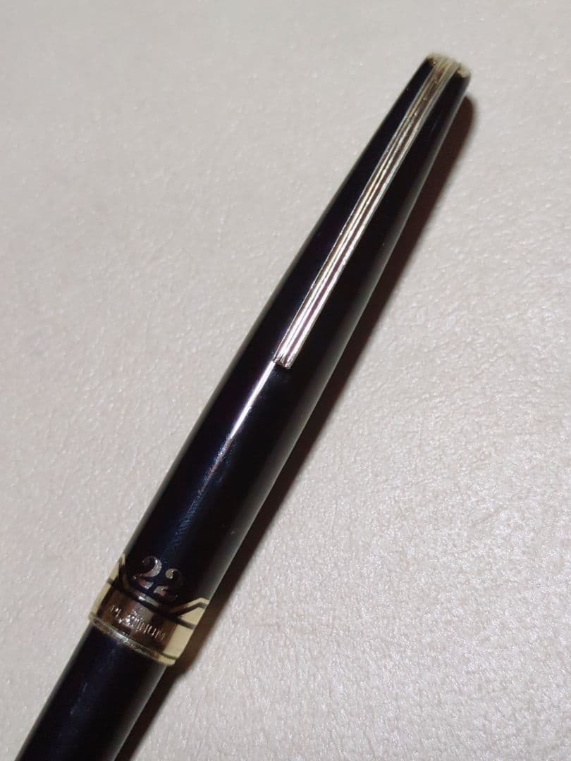 万年筆 プラチナ 22K 18K 2本