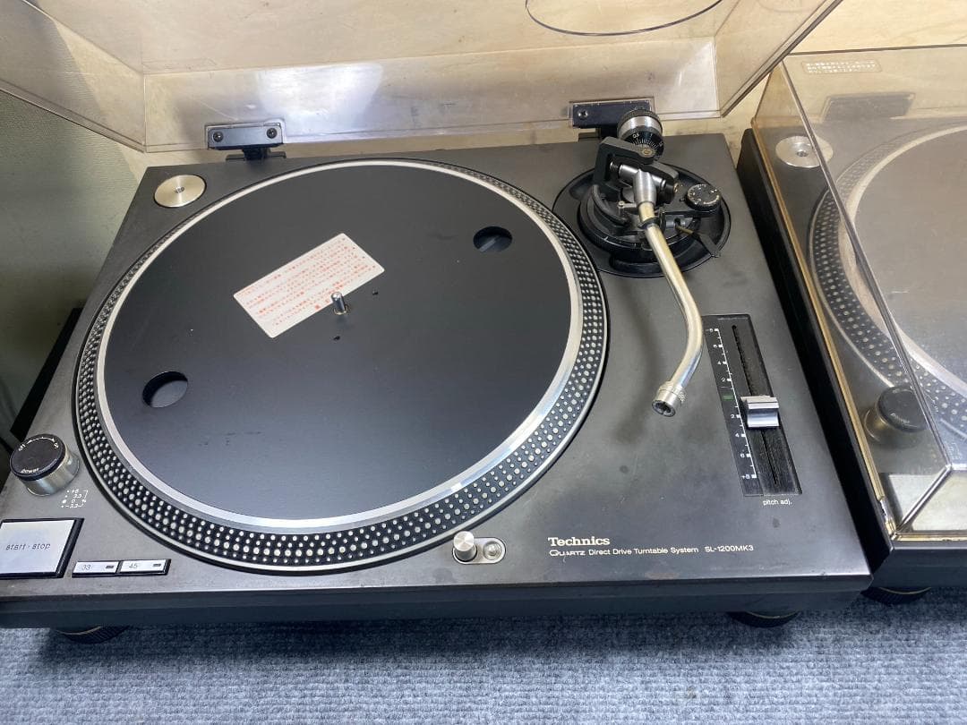 088 technics SL-1200mk3 2台セット アクリルカバー付き