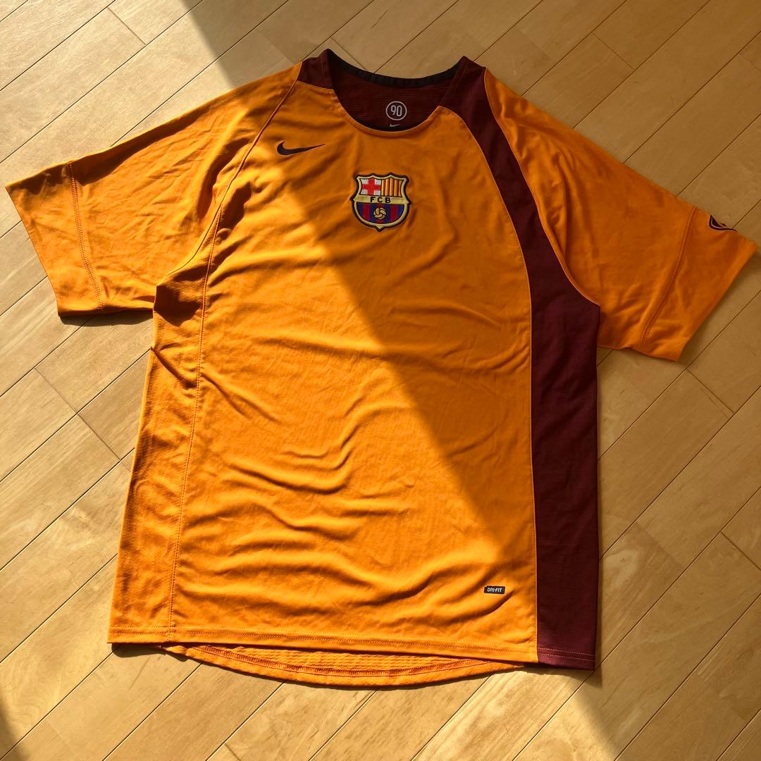 Nike FC Barcelona トレーニングウェア　ウォームアップシャツ　M