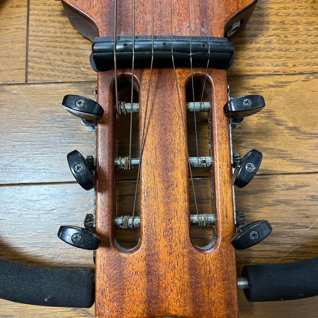 ARIA シンソニード　サイレントギター　マホガニーSwanette ケース付き