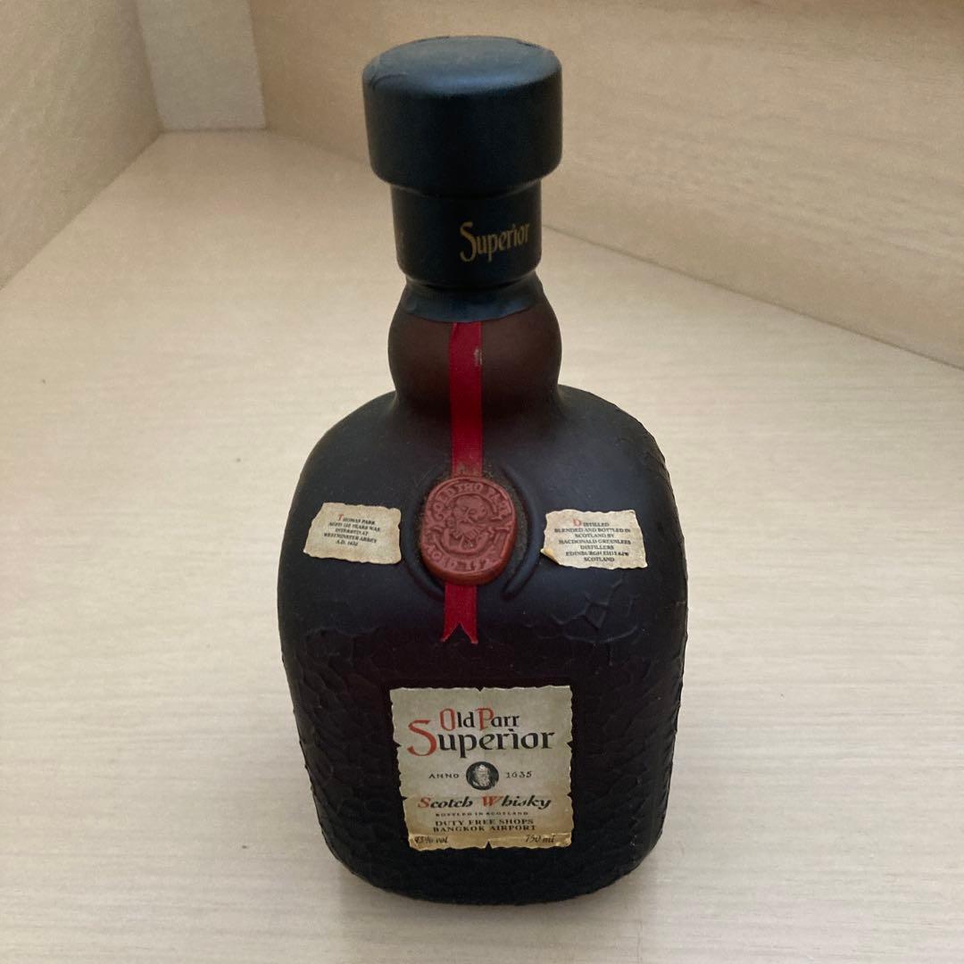古酒　Old Parr Superior スコッチウイスキー
