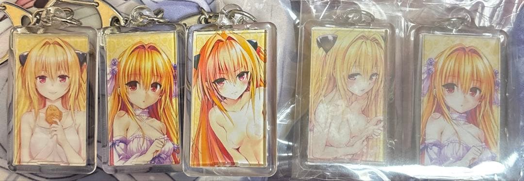 さ*X様 ToLOVEるダークネス 金色の闇　ガチャ アクリルキーホルダー　5個