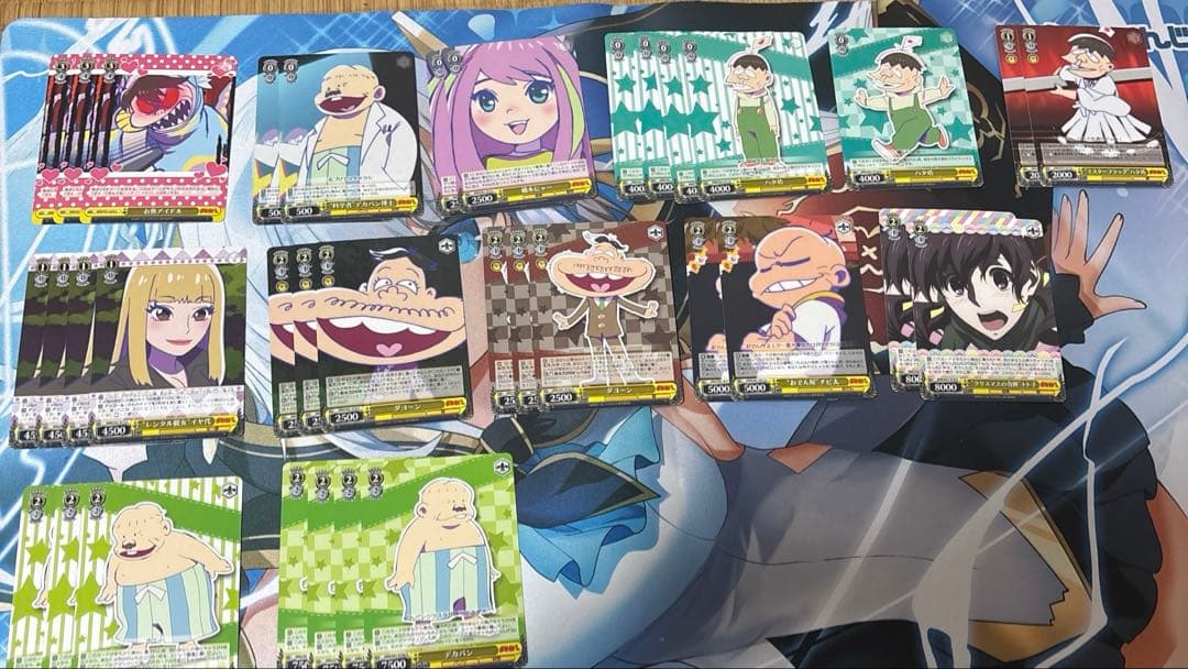 ヴァイスシュヴァルツ おそ松さん 黄 トト子 デッキ 調整パーツ 4コン