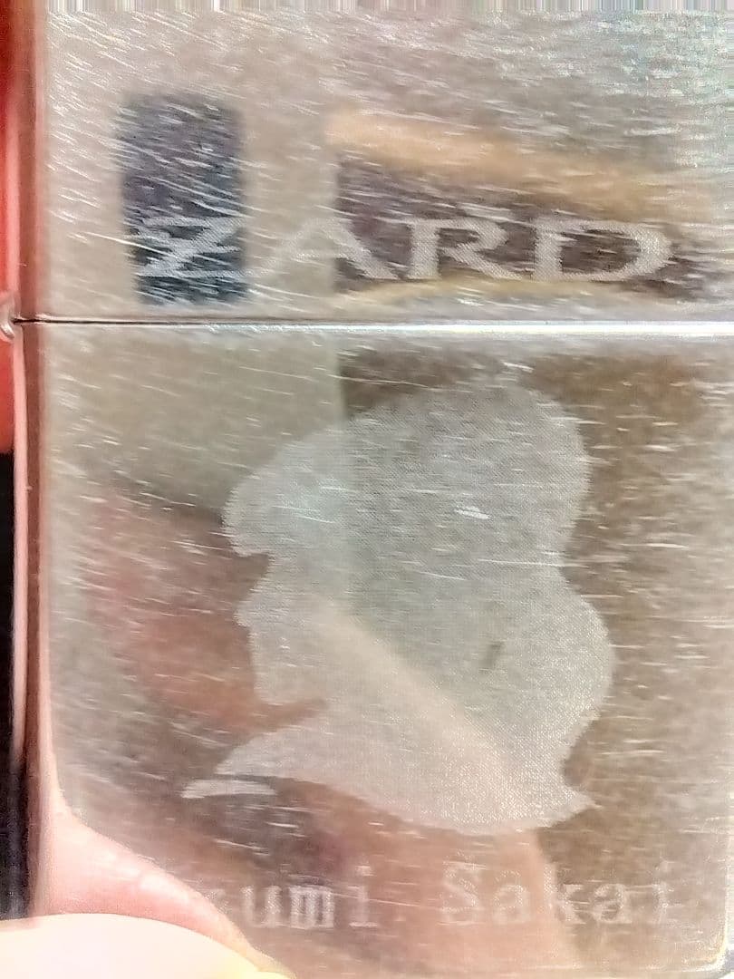 ZARD坂井泉水Zippo 2007.5.27刻印　個人制作品