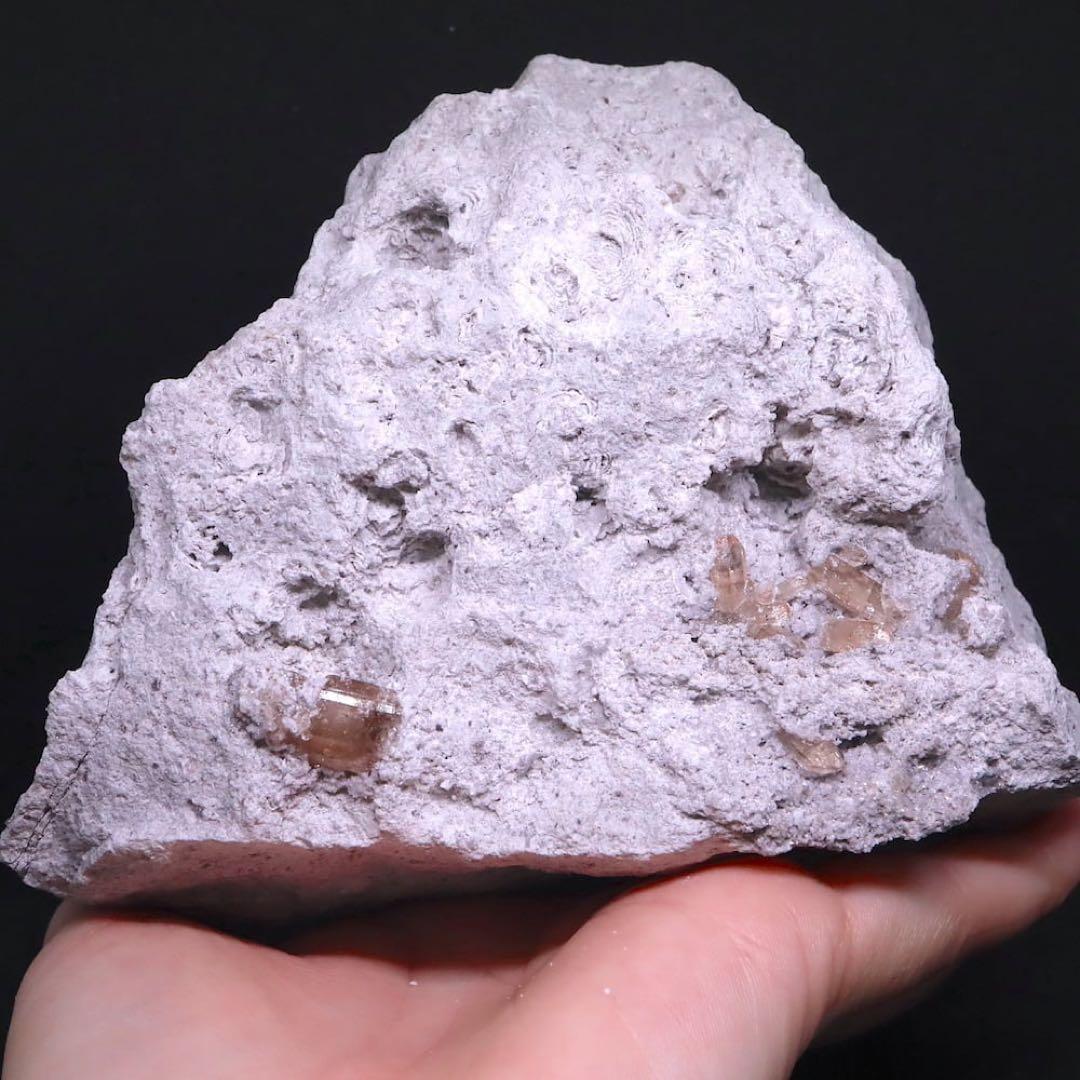 １kg超え！自主採掘！トパーズ 1064,7g 原石 TZ236 鉱物　天然石