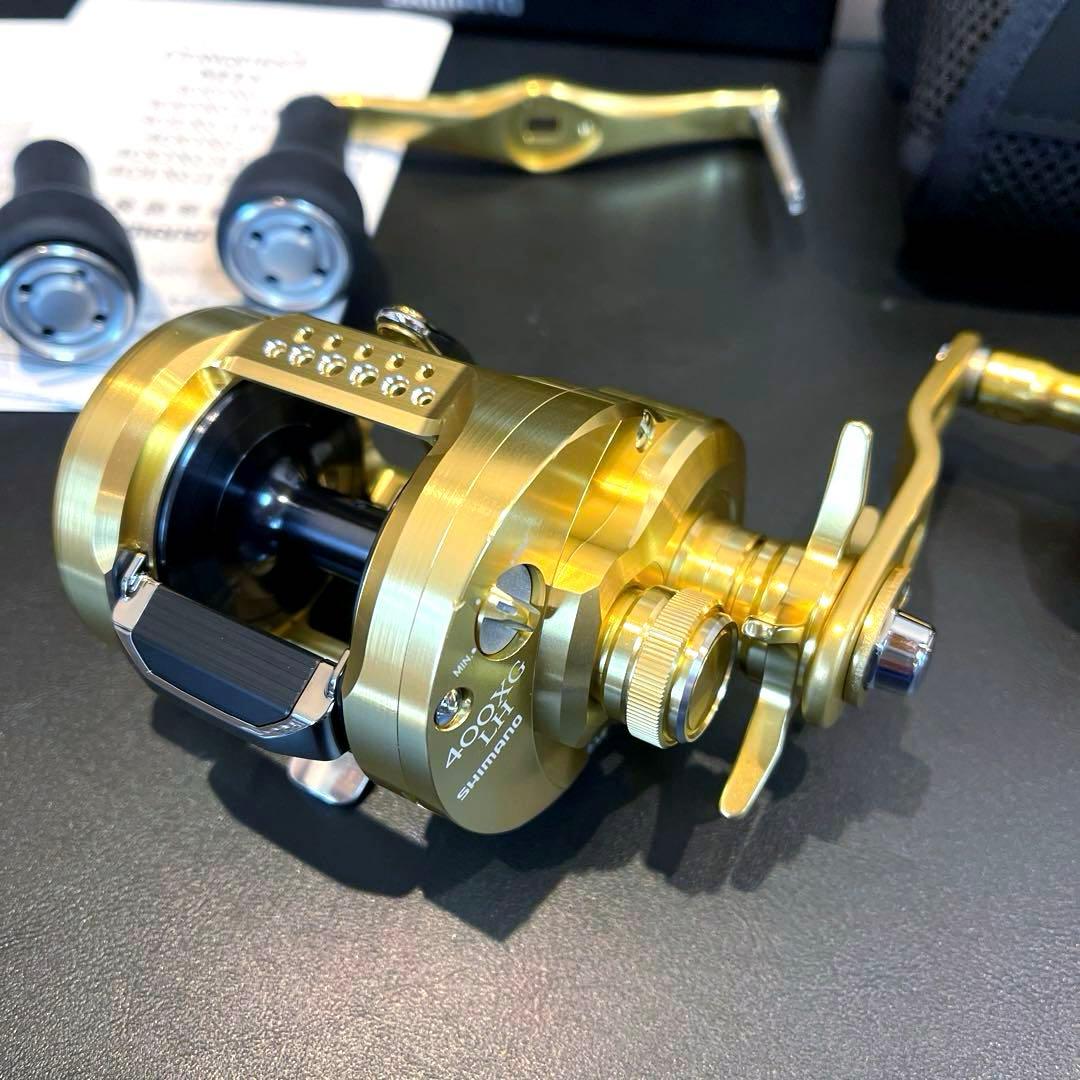 23カルカッタコンクエストMD 400XGLH シングルハンドル