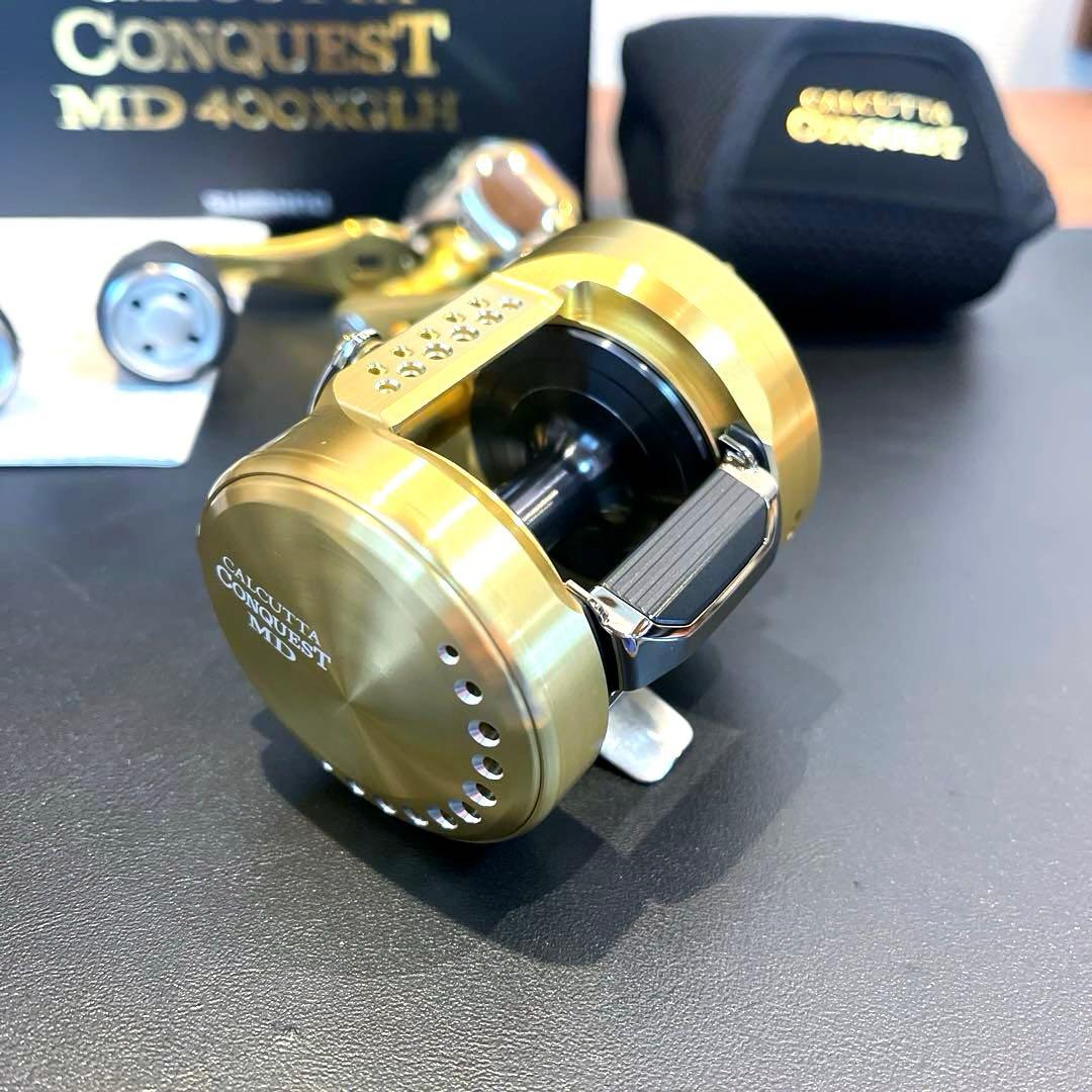 23カルカッタコンクエストMD 400XGLH シングルハンドル