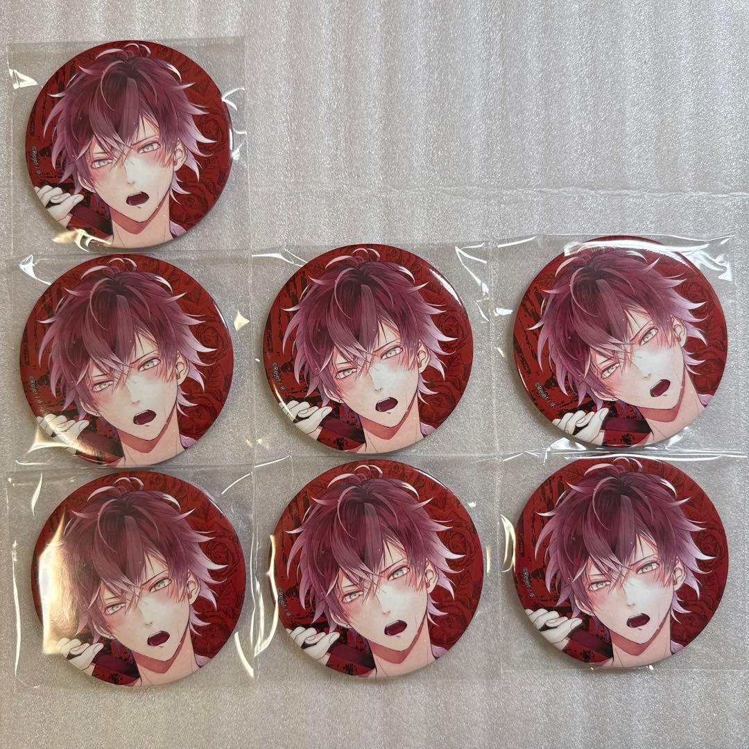 ① 吸愛渇望 中国 缶バッジ 逆巻 アヤト DIABOLIK LOVERS