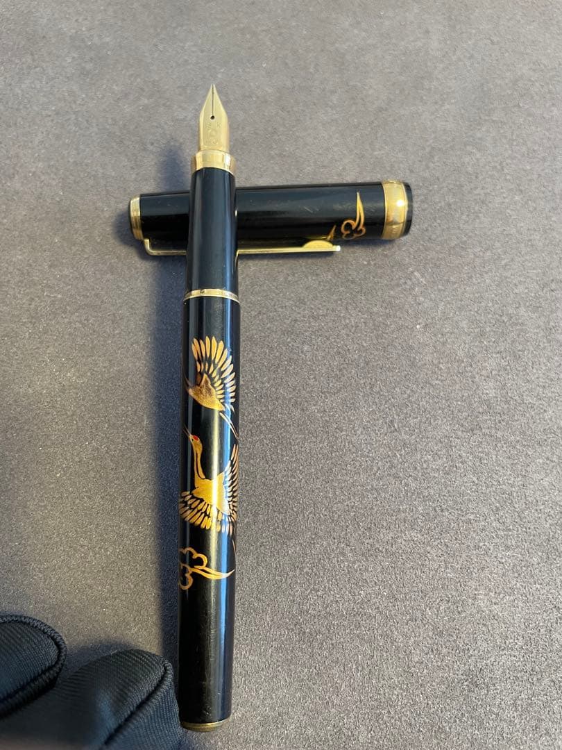 【限定品】日本製 万年筆 蒔絵　プラチナム　18K 750