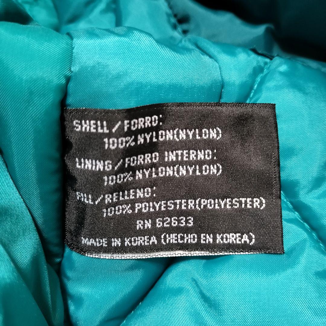 FANS NHLマイティーダックス中綿ナイロンジャケットパーカー　ヴィンテージ