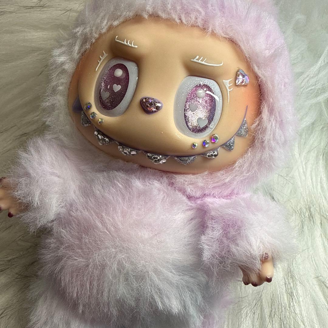 ラブブ キラキラデコ キーホルダー ラブブデコ