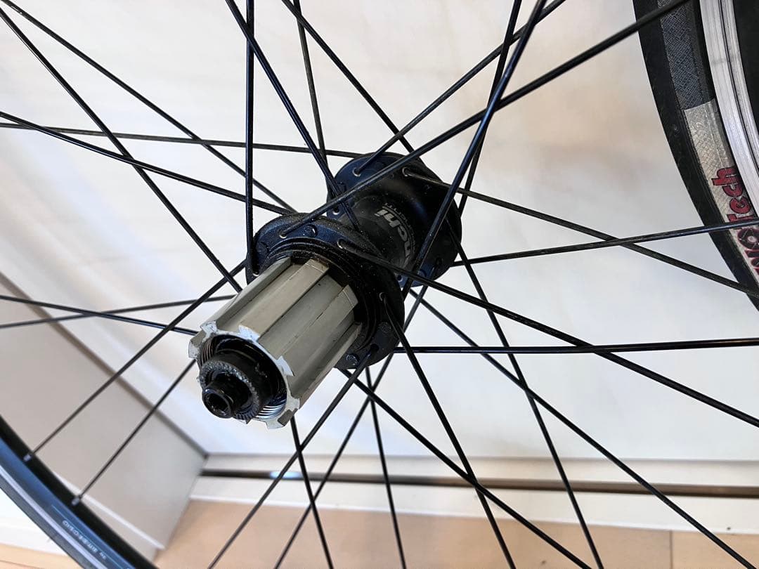 カンパフリー Bianchi純正 Ambrosio ホイール 700C タイヤ付