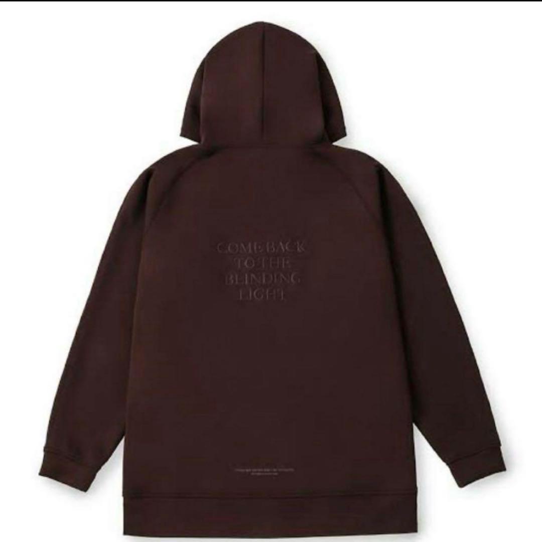 ミュージシャン EMBROIDERY LOGO HOODIE / CHOCOLATE BROWN