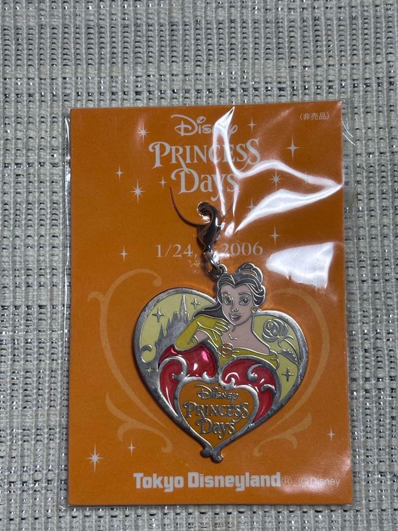 【激レア/完結品】06年 東京ディズニーランド プリンセス・デイズチャーム全8種