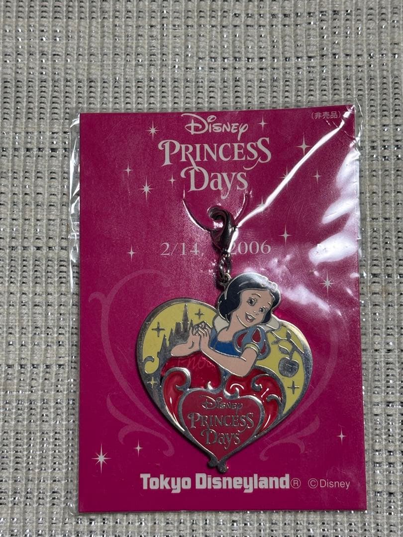 【激レア/完結品】06年 東京ディズニーランド プリンセス・デイズチャーム全8種