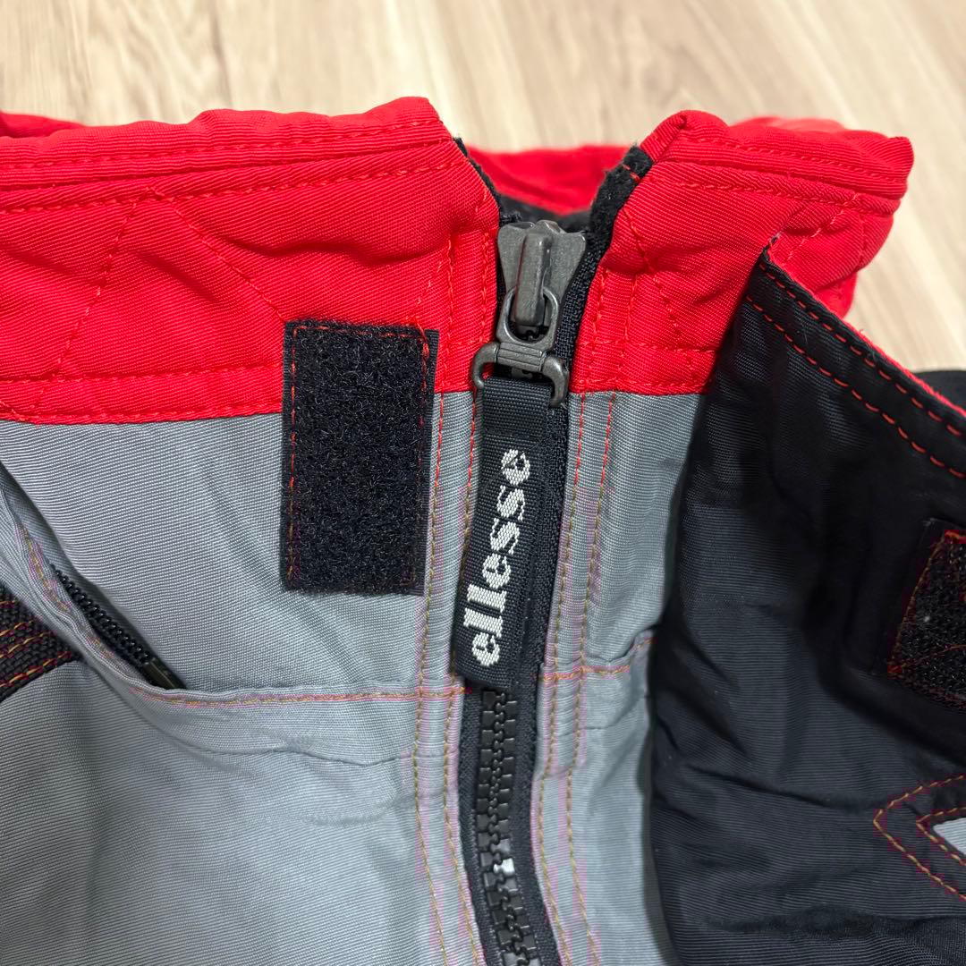 極希少！ellesse エレッセ　スキーウェア　セットアップ　刺繍ロゴ　90s