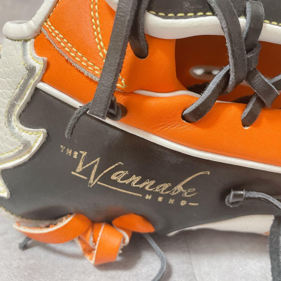 【限定】Wilson ワナビーヒーロー D8 軟式外野手グローブ