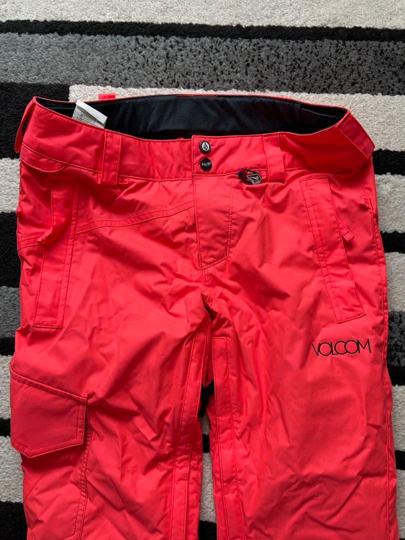 VOLCOM スノーボードパンツ レディース Sサイズ オレンジ